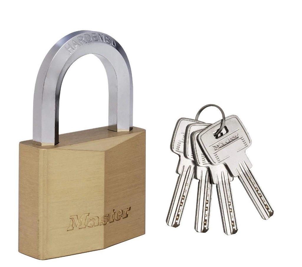 1165EURD - KHÓA MÓC THÂN ĐỒNG 60MM MASTER LOCK