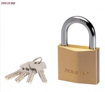2950EURD - KHÓA MÓC THÂN ĐỒNG 50MM MASTER LOCK