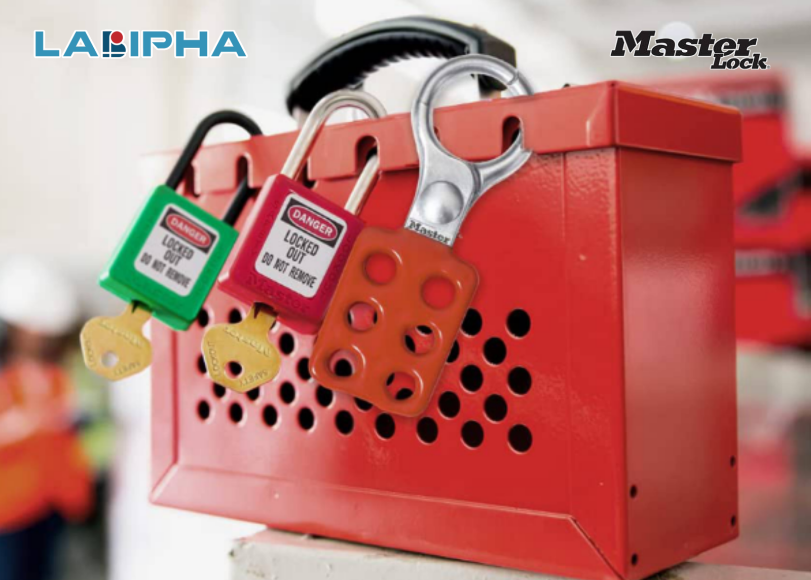Khóa Nhóm Di Động Master Lock 498A