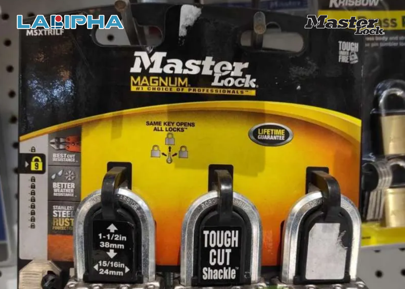 Bộ 3 Ổ Khóa Master Lock M5XTRILF